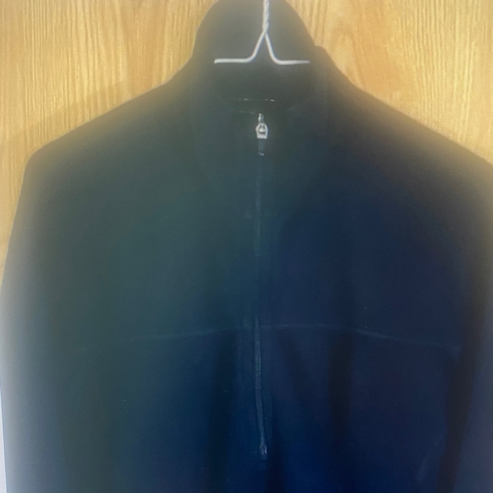 Patagonia Black Half-Zip Synchilla Fleece Pullover Jacket